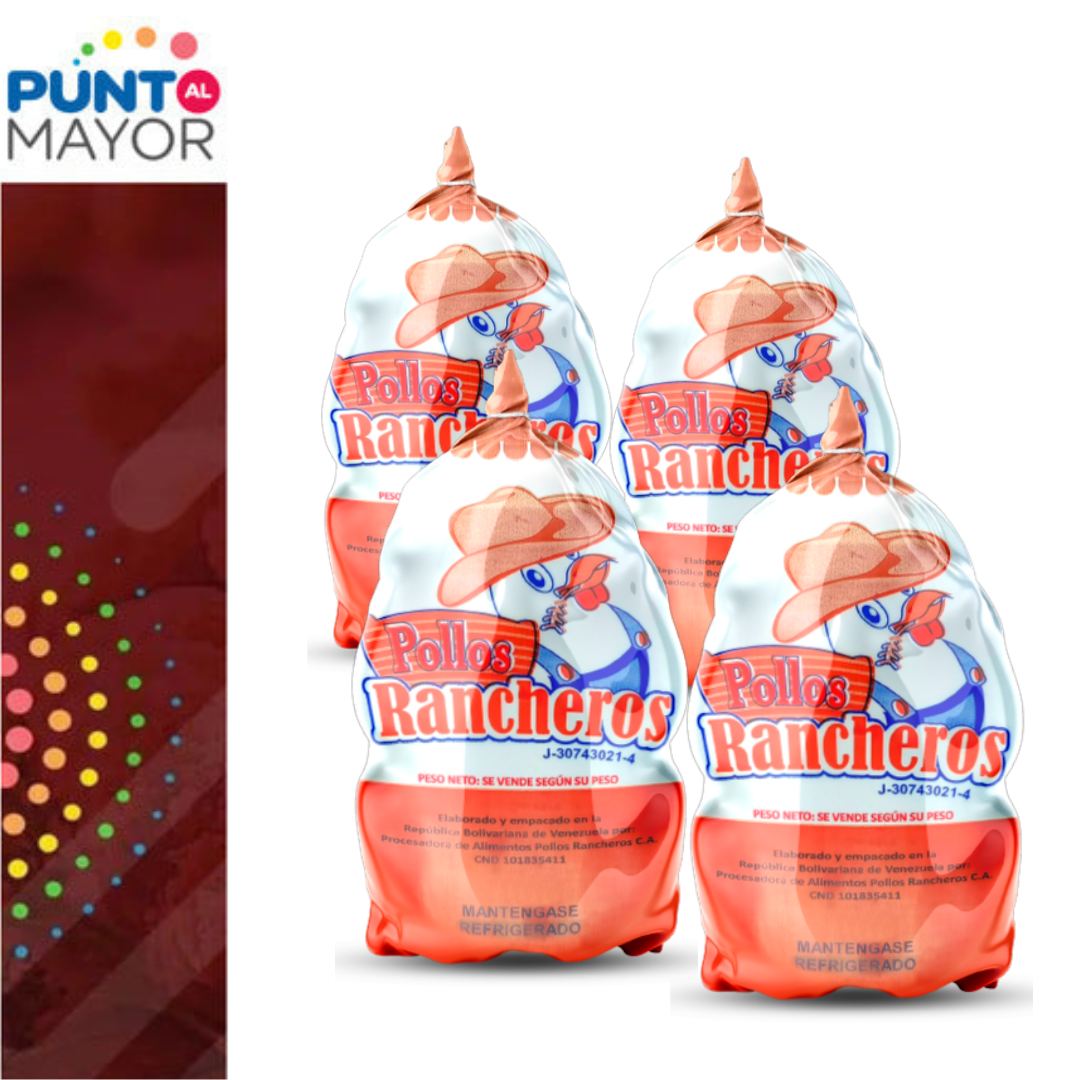 Bolsa de 4 Pollos Rancheros