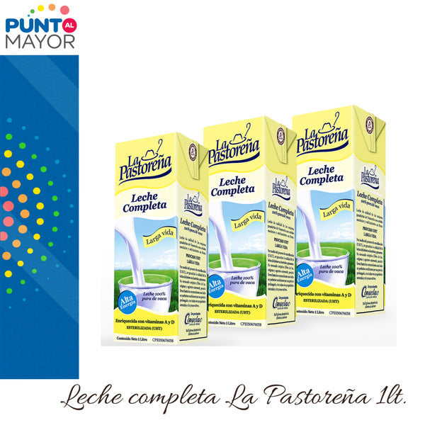 Leche completa La Pastoreña 1 lt